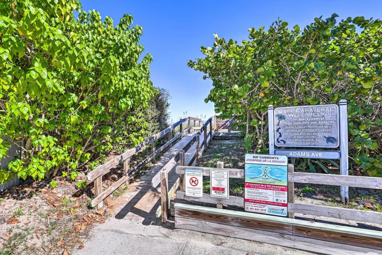Cape Canaveral Home With Balcony Walk To Beach Екстер'єр фото